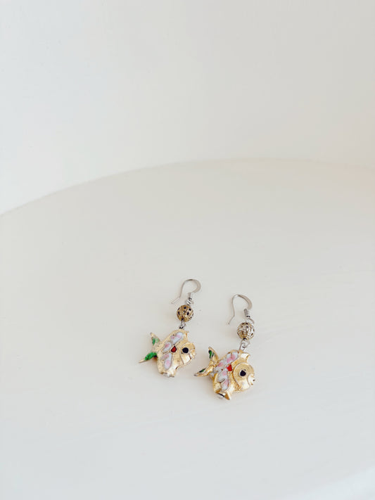 Drop & Dangle Fish Earrings
