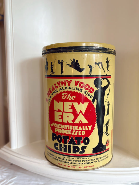 The New Era Potato Chips Tin