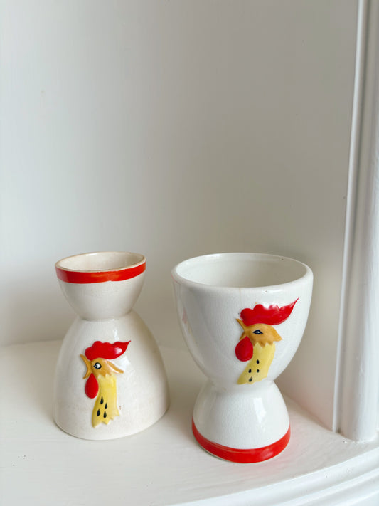Holt Howard 1961 Rooster Egg Cups