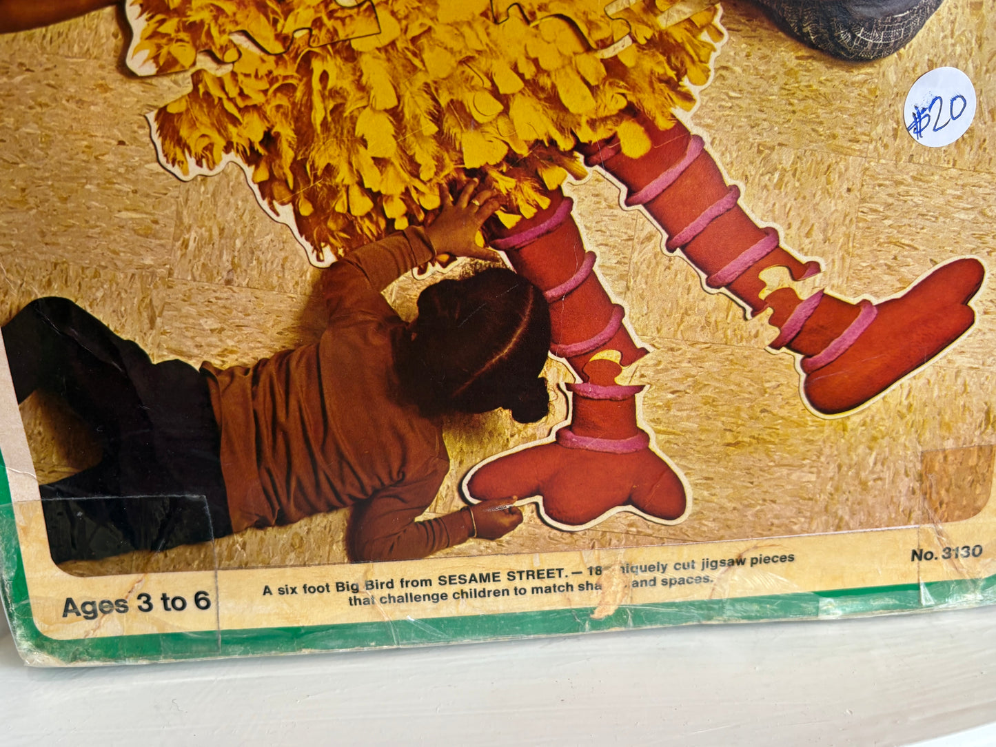 Big Bird Giant Floor Puzzle - complete