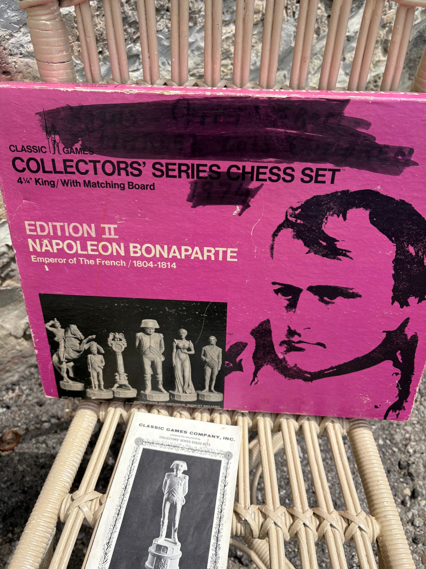 Collectors Series Chess Set - Napoleon Bonaparte