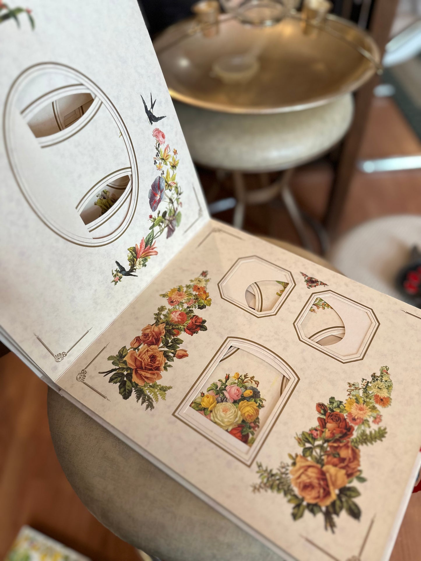 Our family Victorian photo album book
