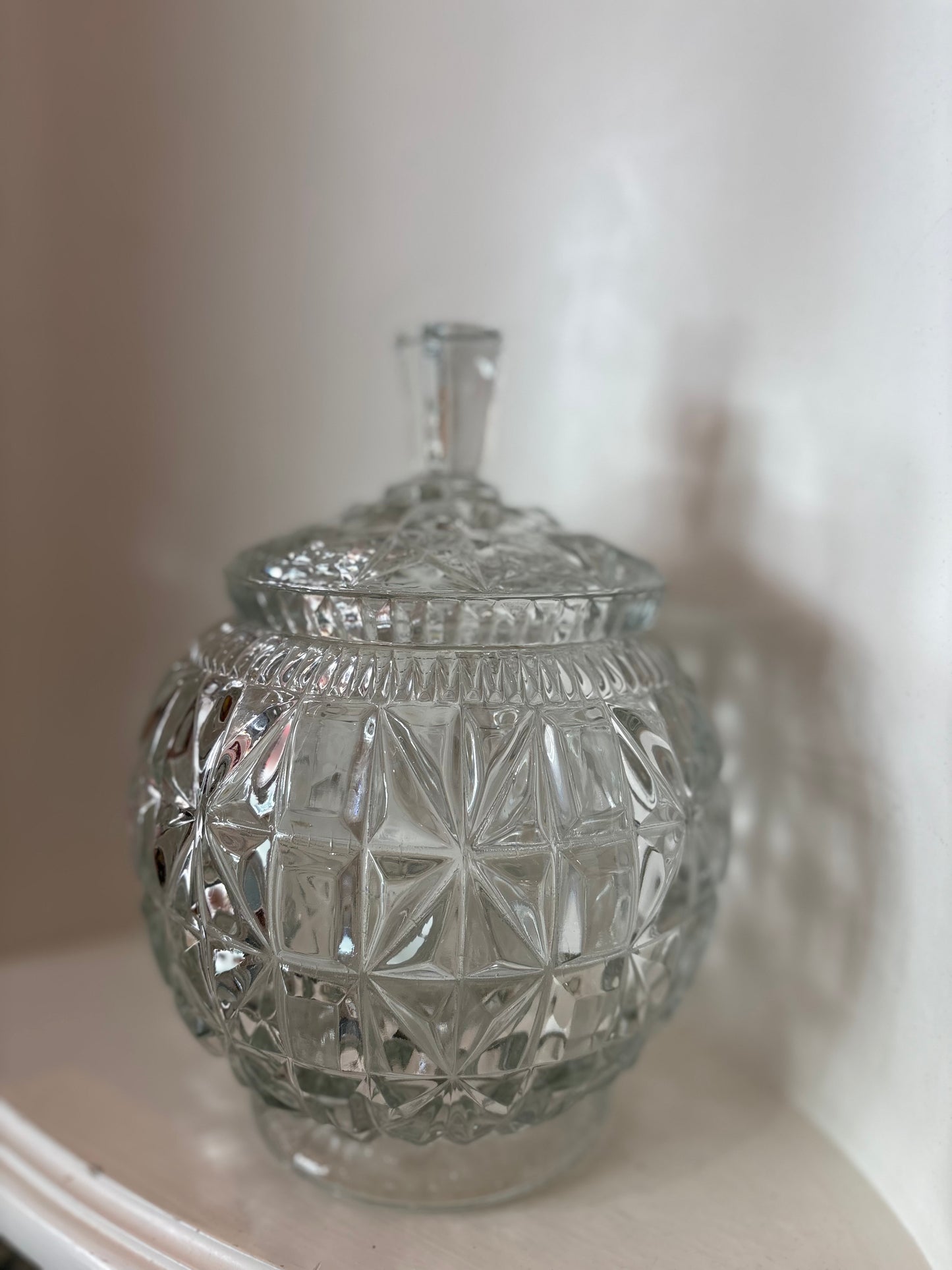 Glass Candy Jar