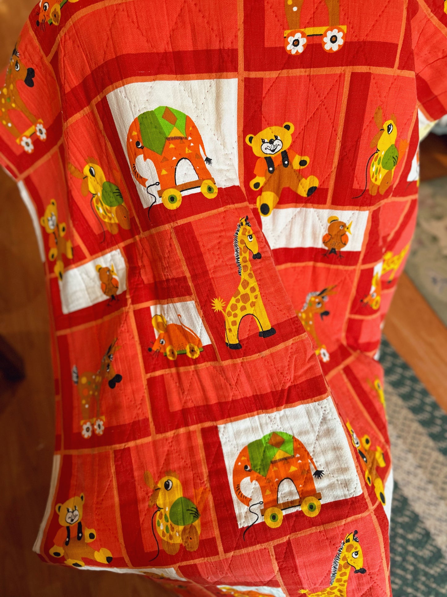 Mid century children’s comforter (42x60 inches)
42x60