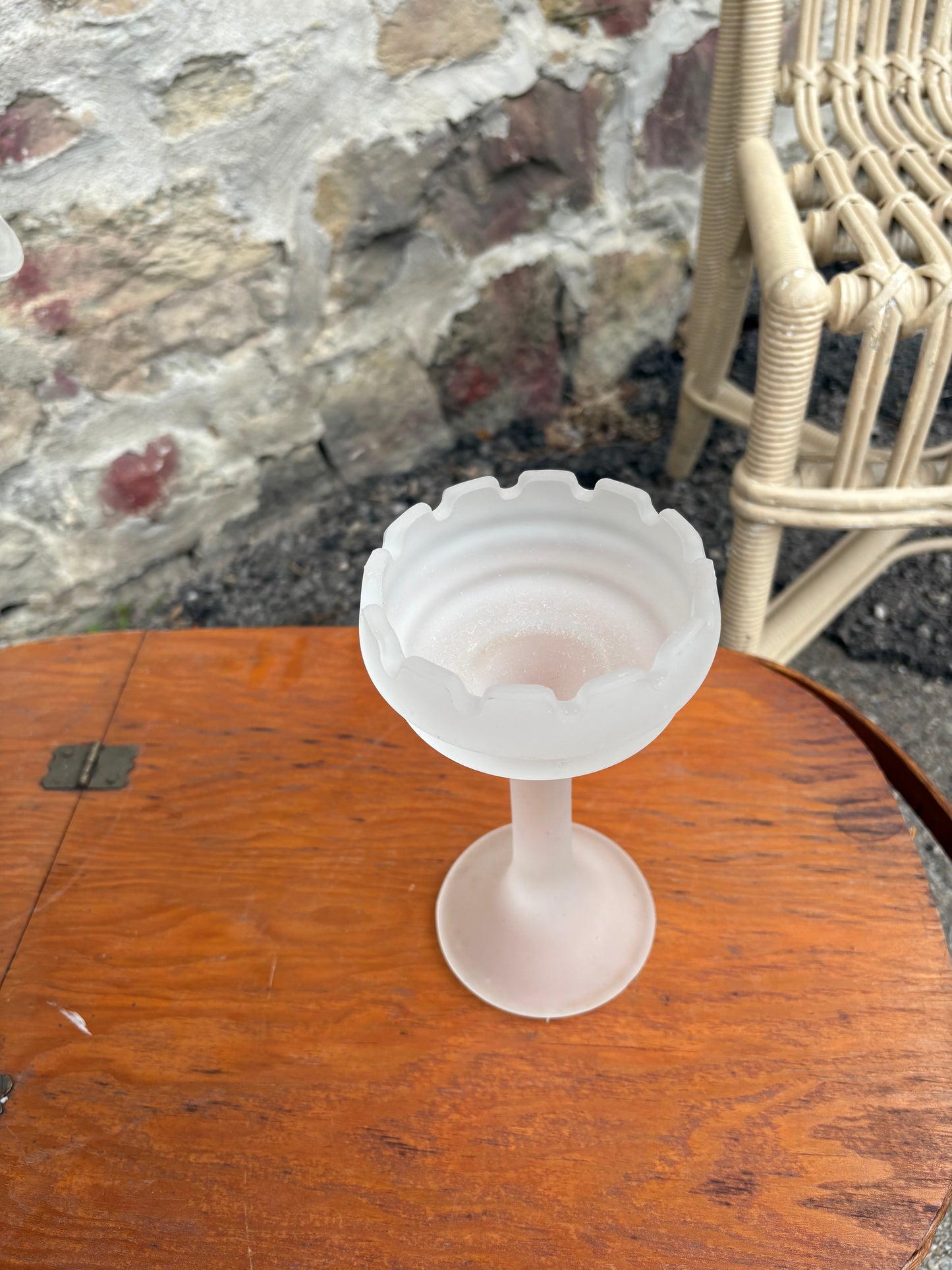 Frosted Glass Fairly Lamp