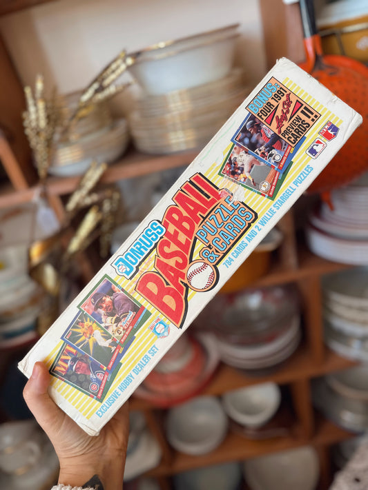 Donruss Baseball Cards & Puzzles (cards are still sealed) - Exclusive Hobby Dealer Set