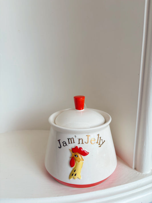 Holt Howard 1962 Rooster Jam Jar