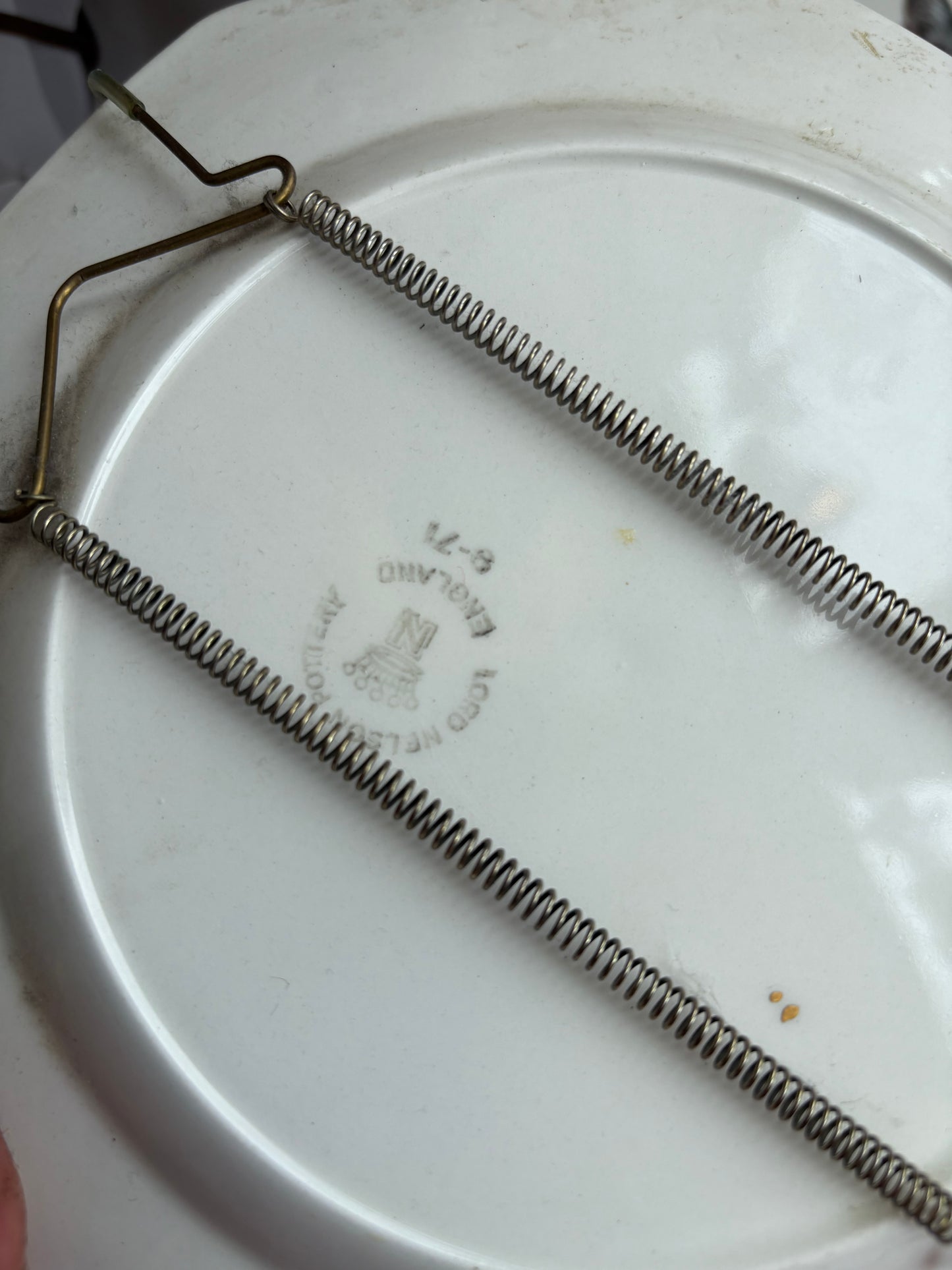 Cat Plate 8-71 Lord Nelson Pottery England