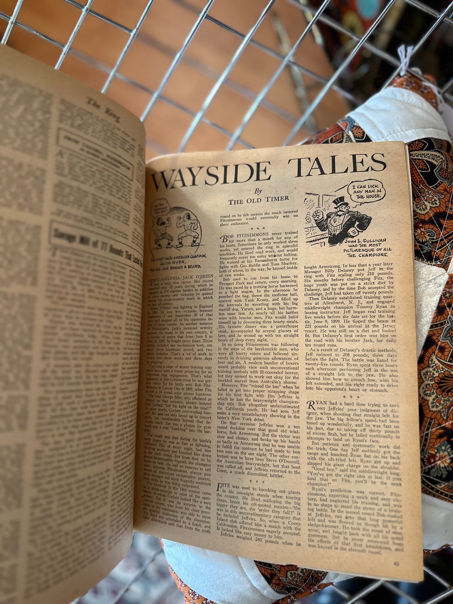 March 1949 The Ring Boxing Magazine - Sandy Saddler