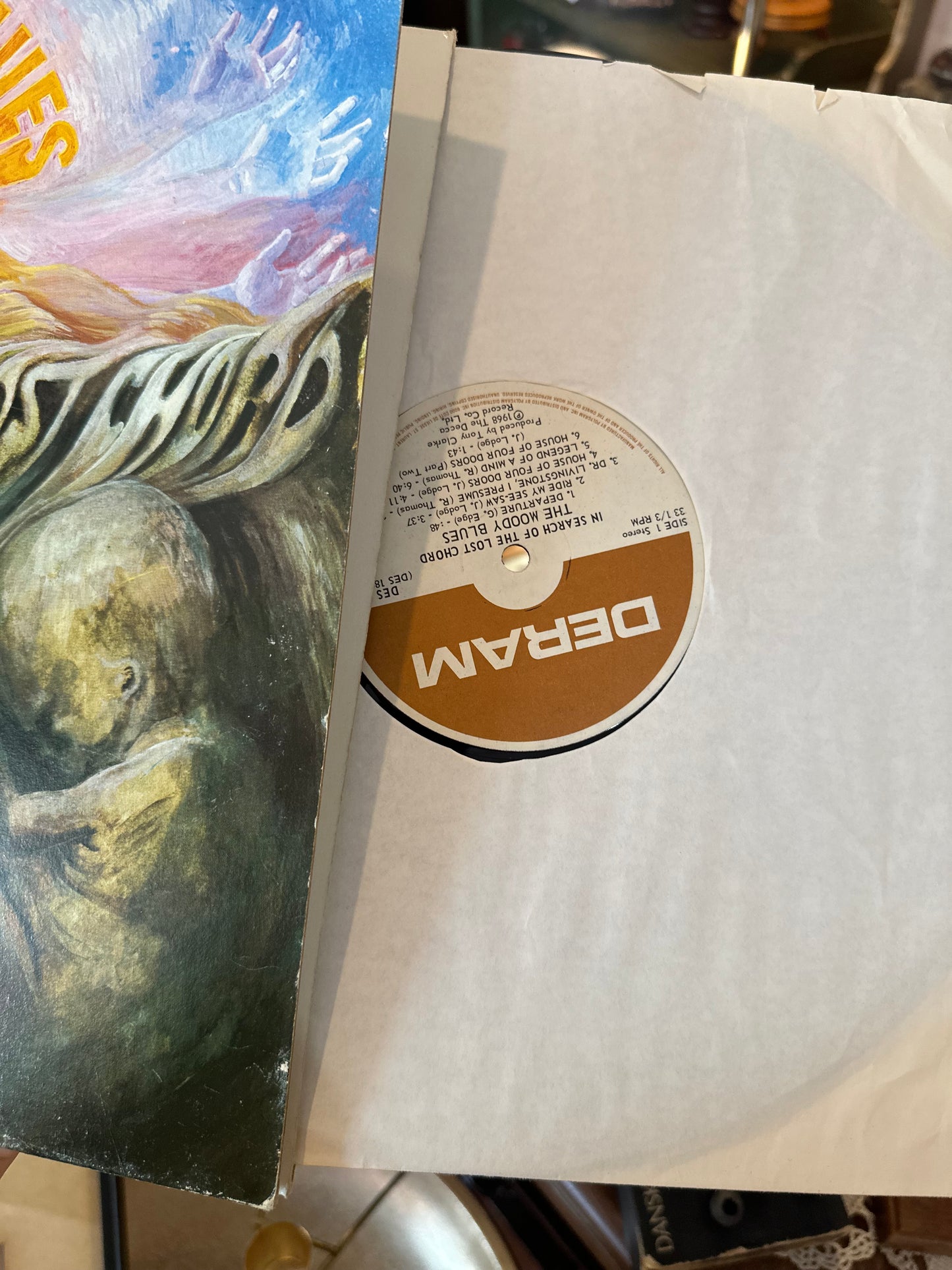 The Moody Blues - In Search of the lost Chord Vinyl Record