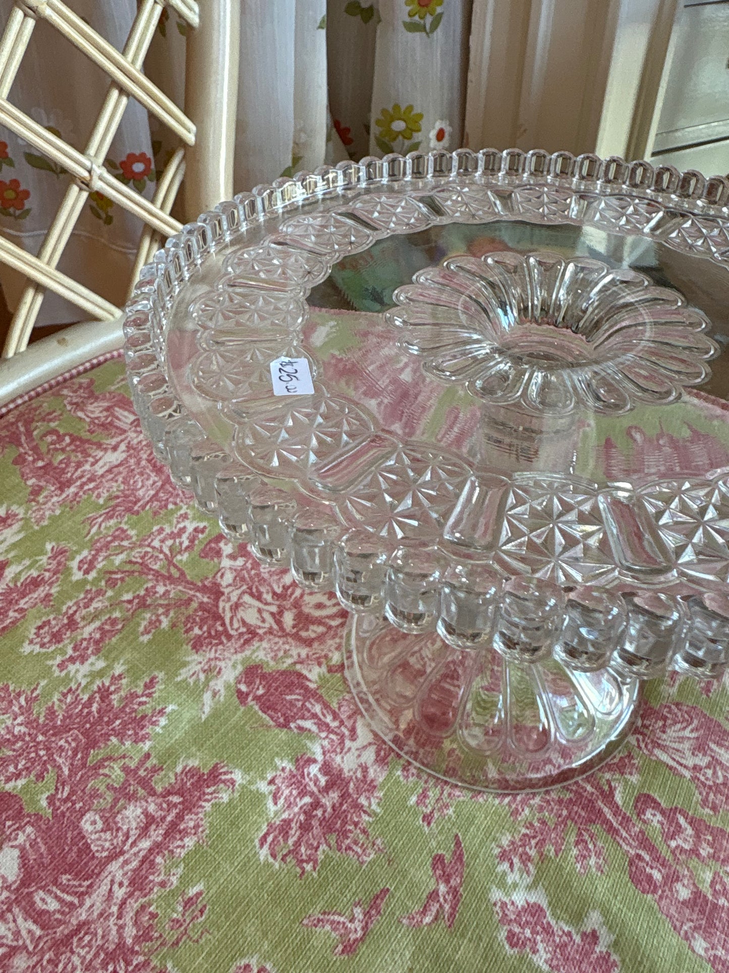 Glass Cake Stand