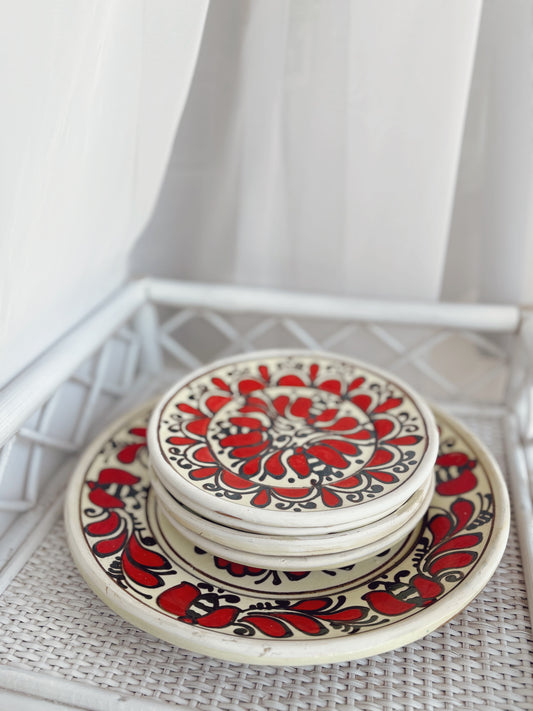 Korond Pottery Hungary Wall Plates