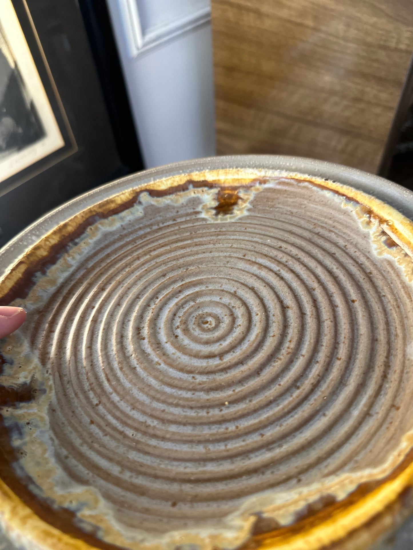 Set of 6 1970s Laurentian Pottery (item #2019) plates