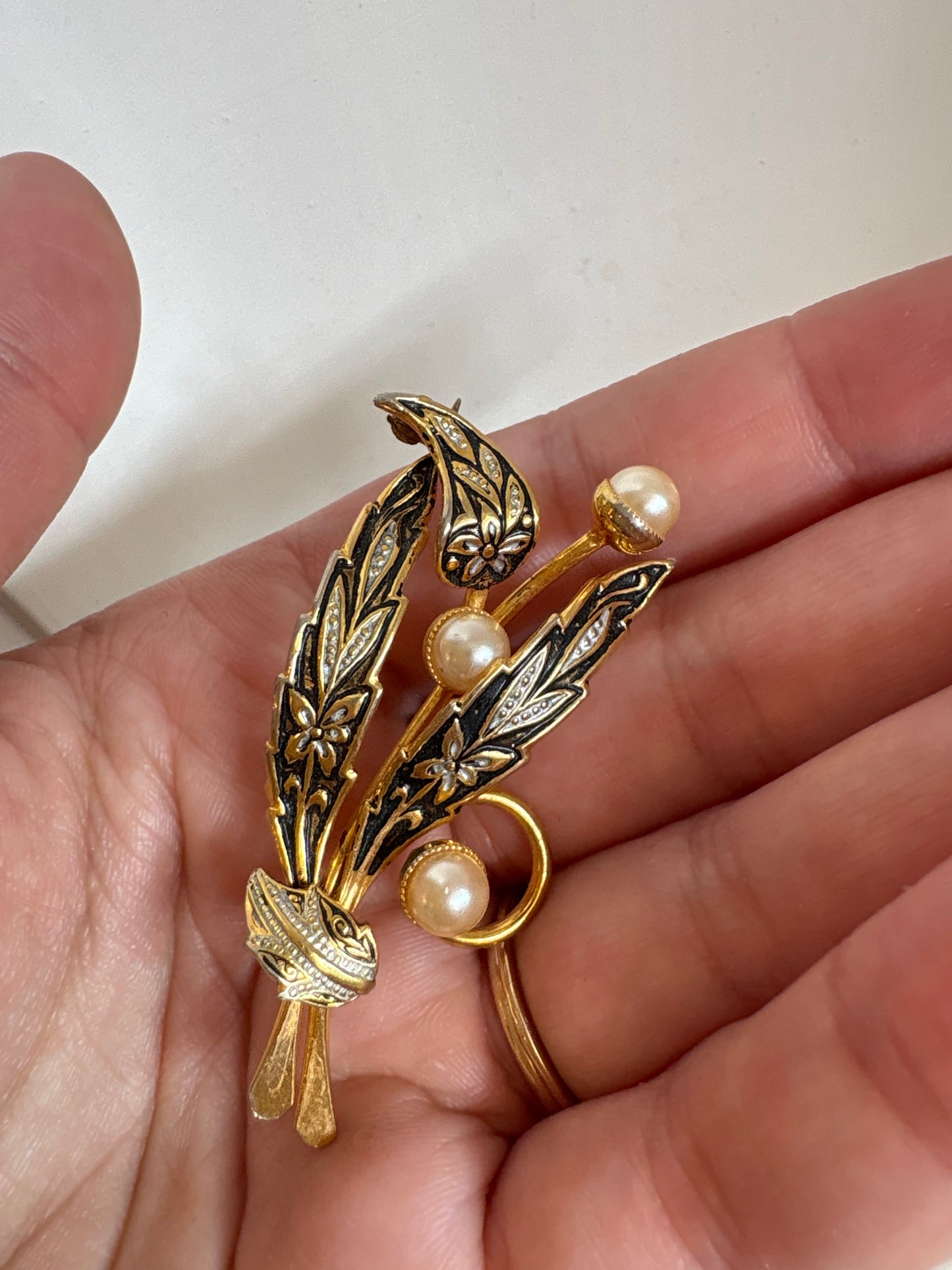 Brooch #12 - Damascene