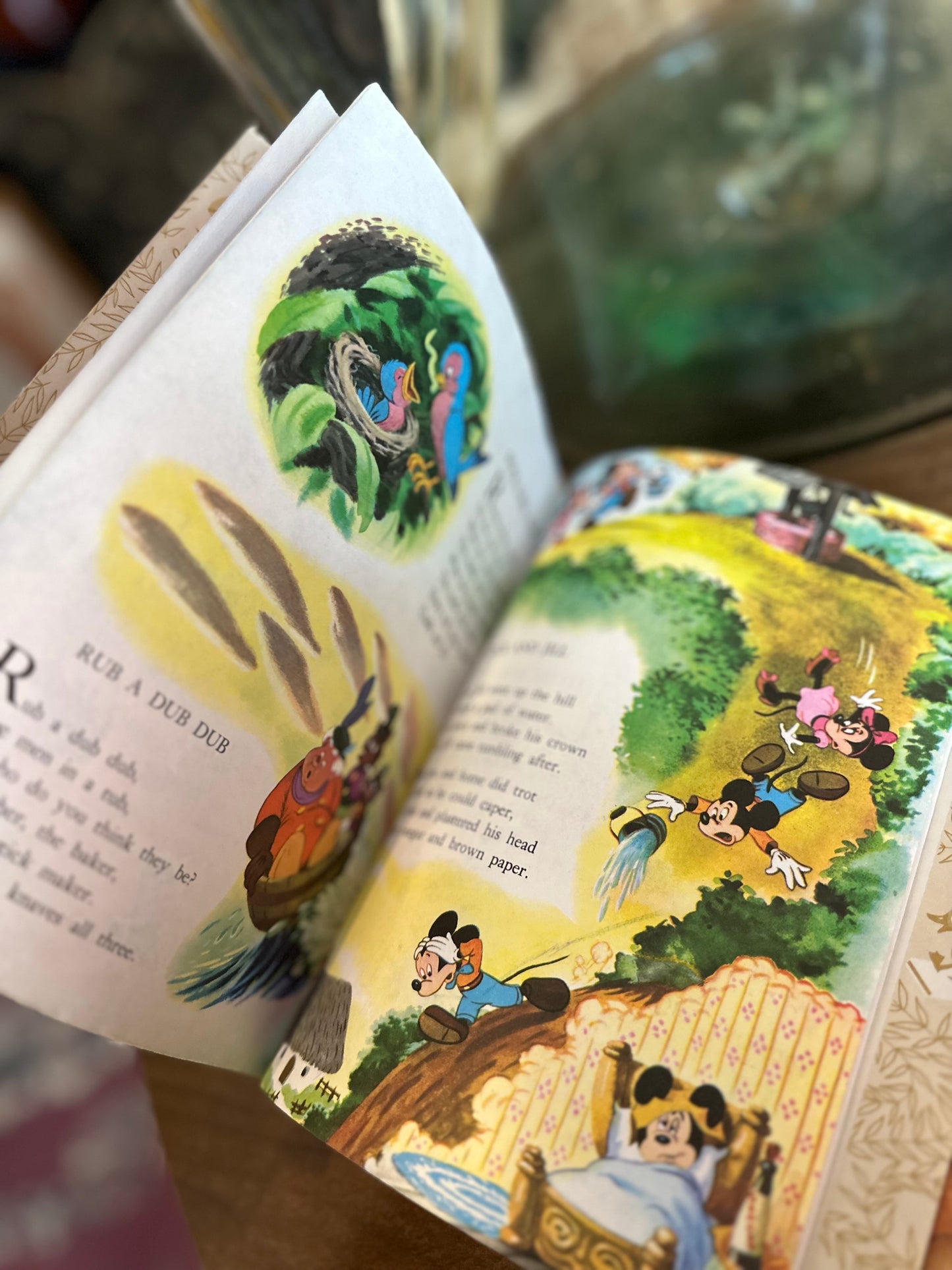 Walt Disneys Mother Goose (A Little Golden Book)