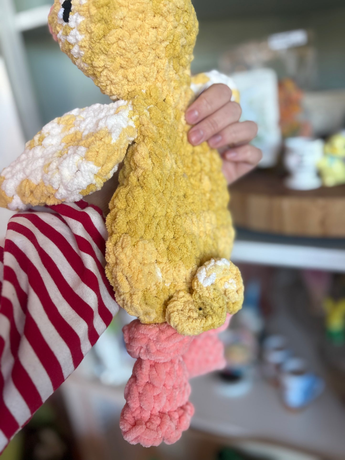 Cuddle Duck Plushie - Handmade by Nana
