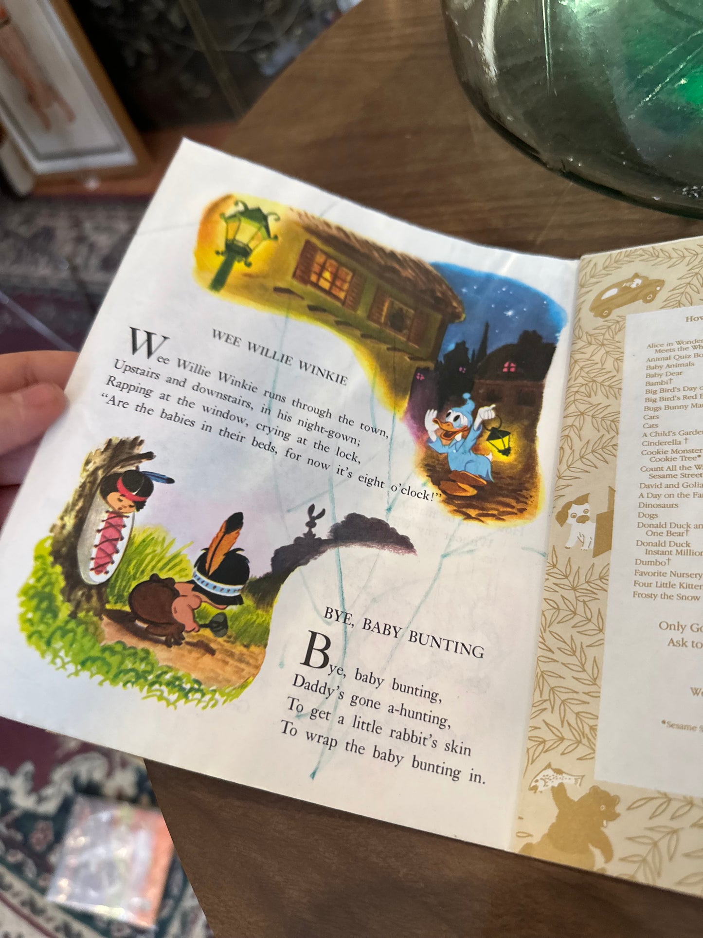 Walt Disneys Mother Goose (A Little Golden Book)