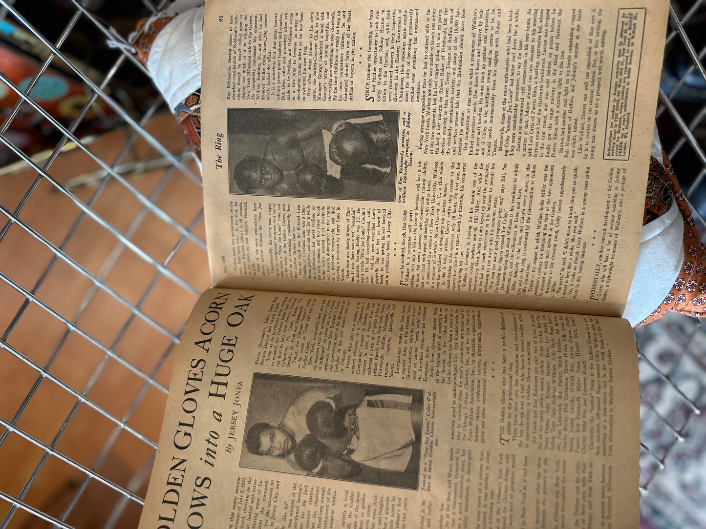 May 1948 The Ring Boxing Magazine - Ezzard Charles