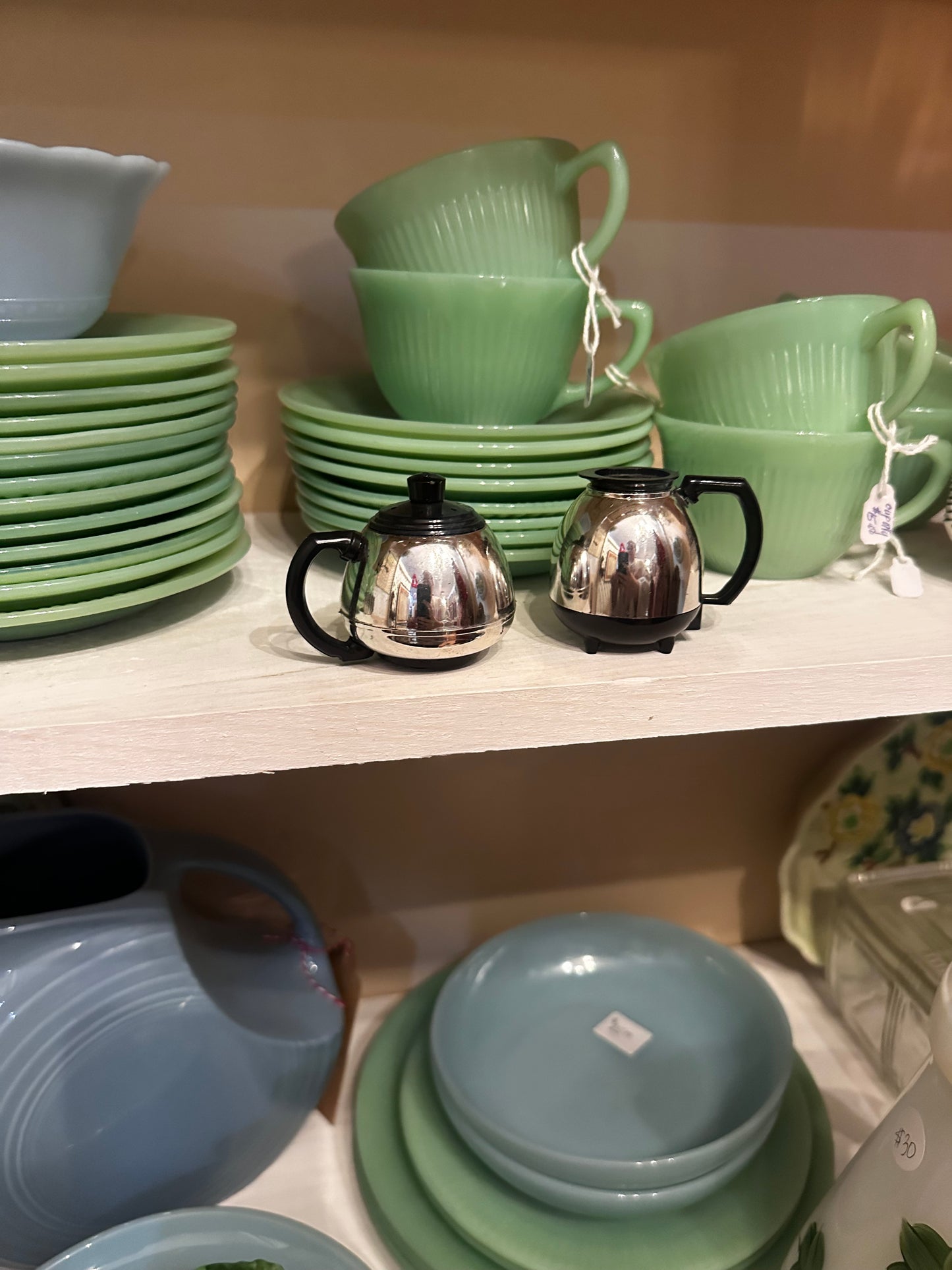 Tea and coffee salt & pepper shaker set