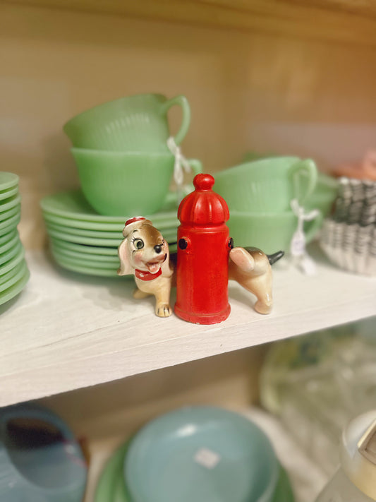 Enterprise dog & hydrant salt shaker