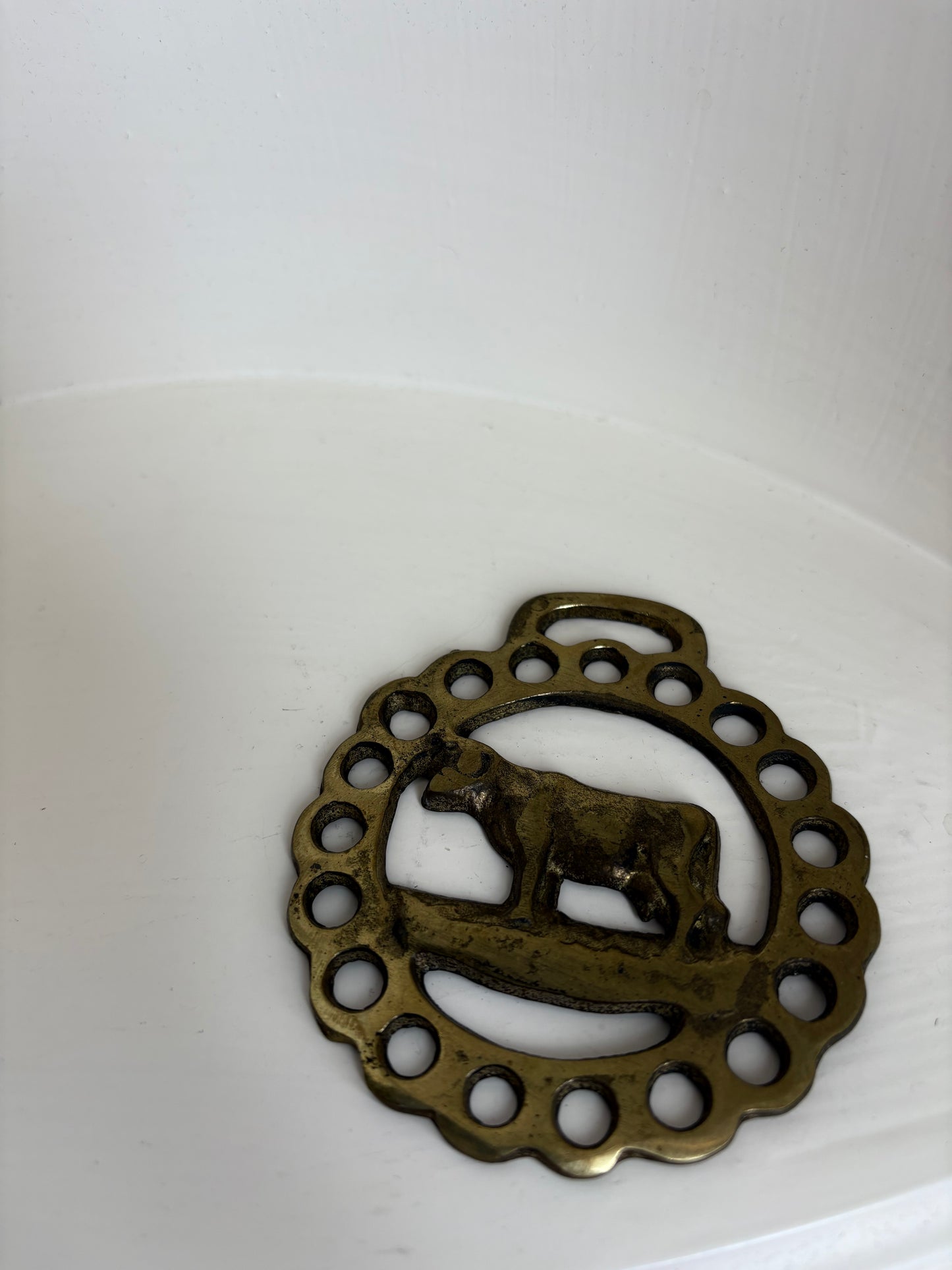 Cow Brass Bottle Opener
