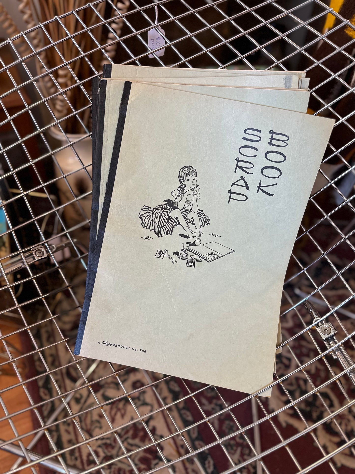 1950s Hilroy Never Before Used Scrap Books