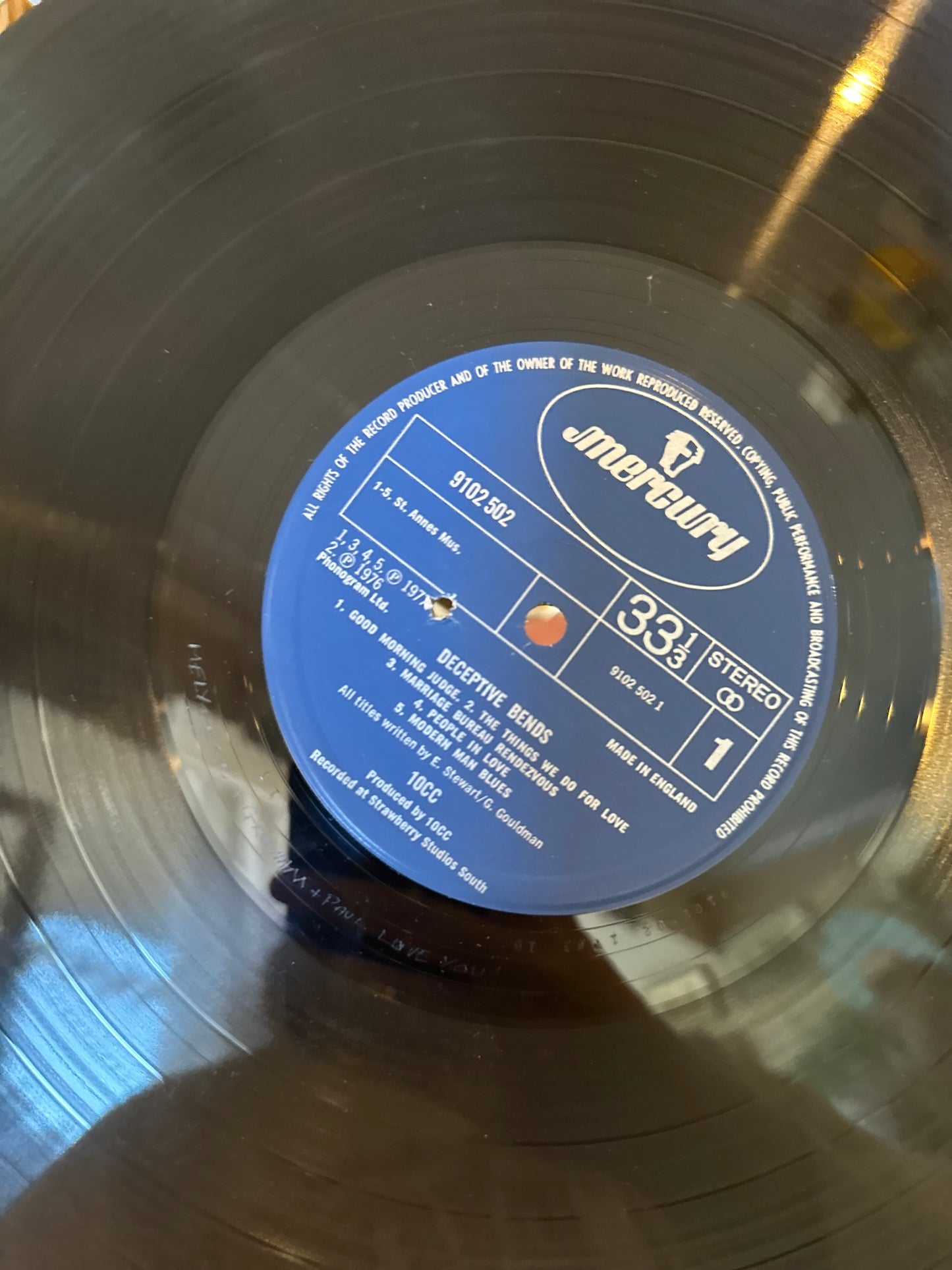 10cc Deceptive Bends Vinyl