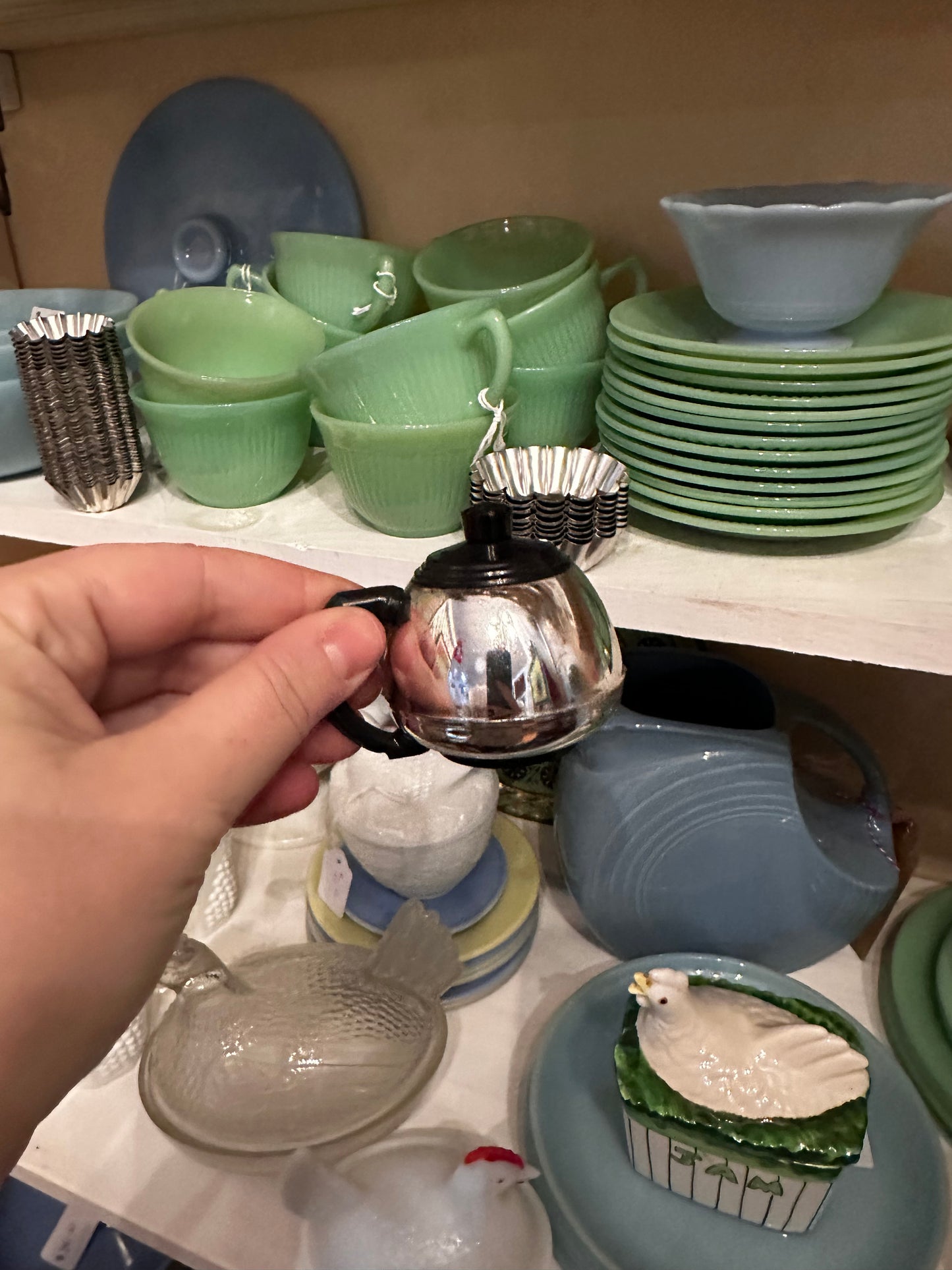 Tea and coffee salt & pepper shaker set