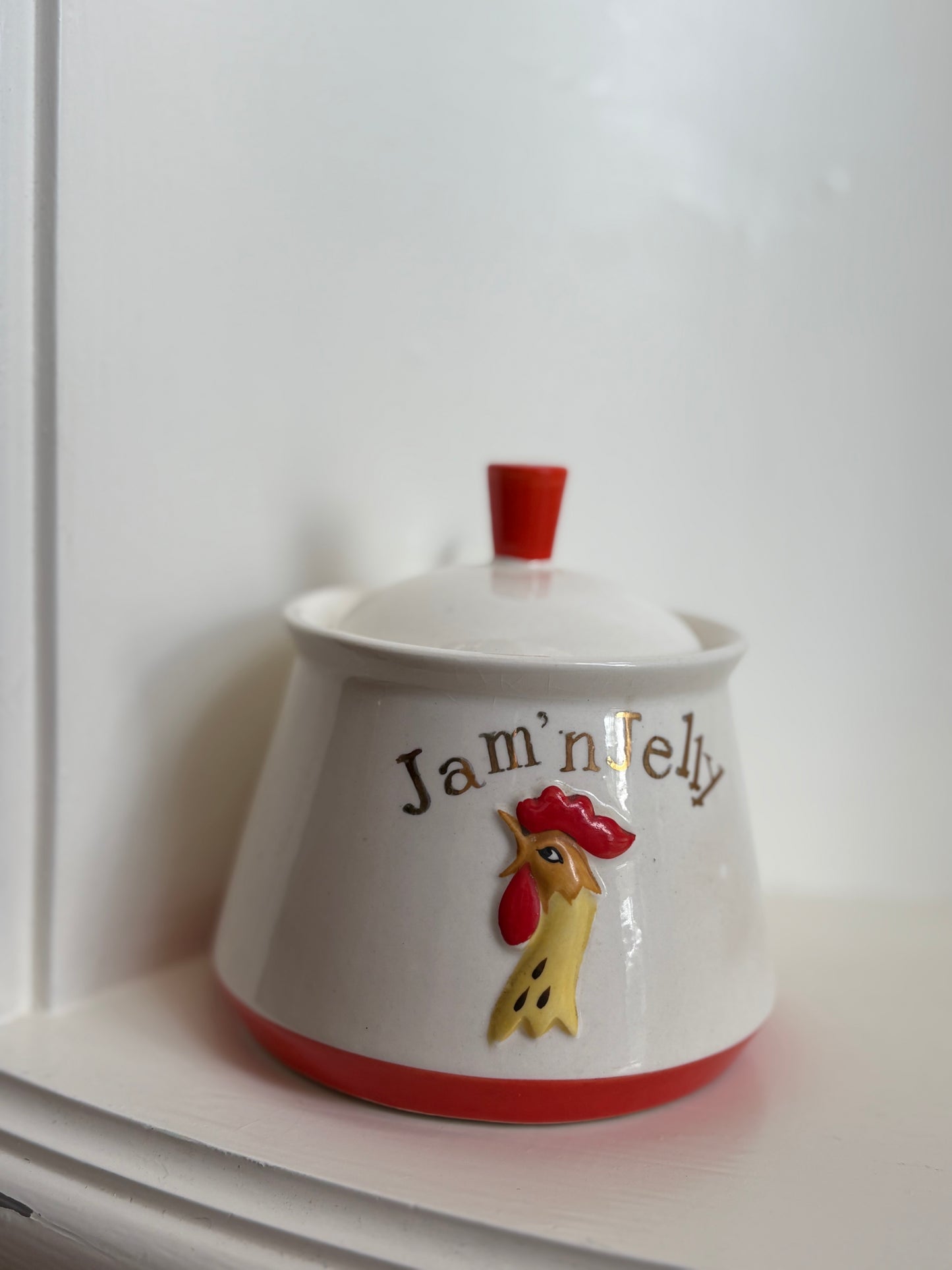 Holt Howard 1962 Rooster Jam Jar