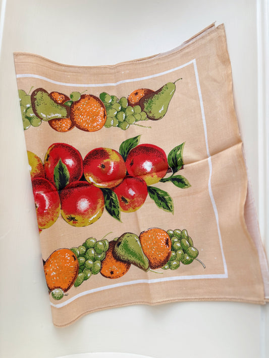 100% Cotton Kitchen Towel - fruit