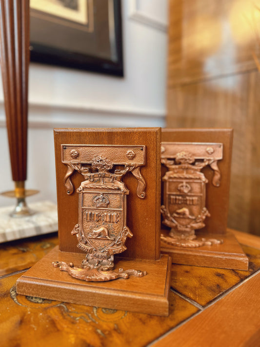 U of T (University of Toronto) book ends - 1960s