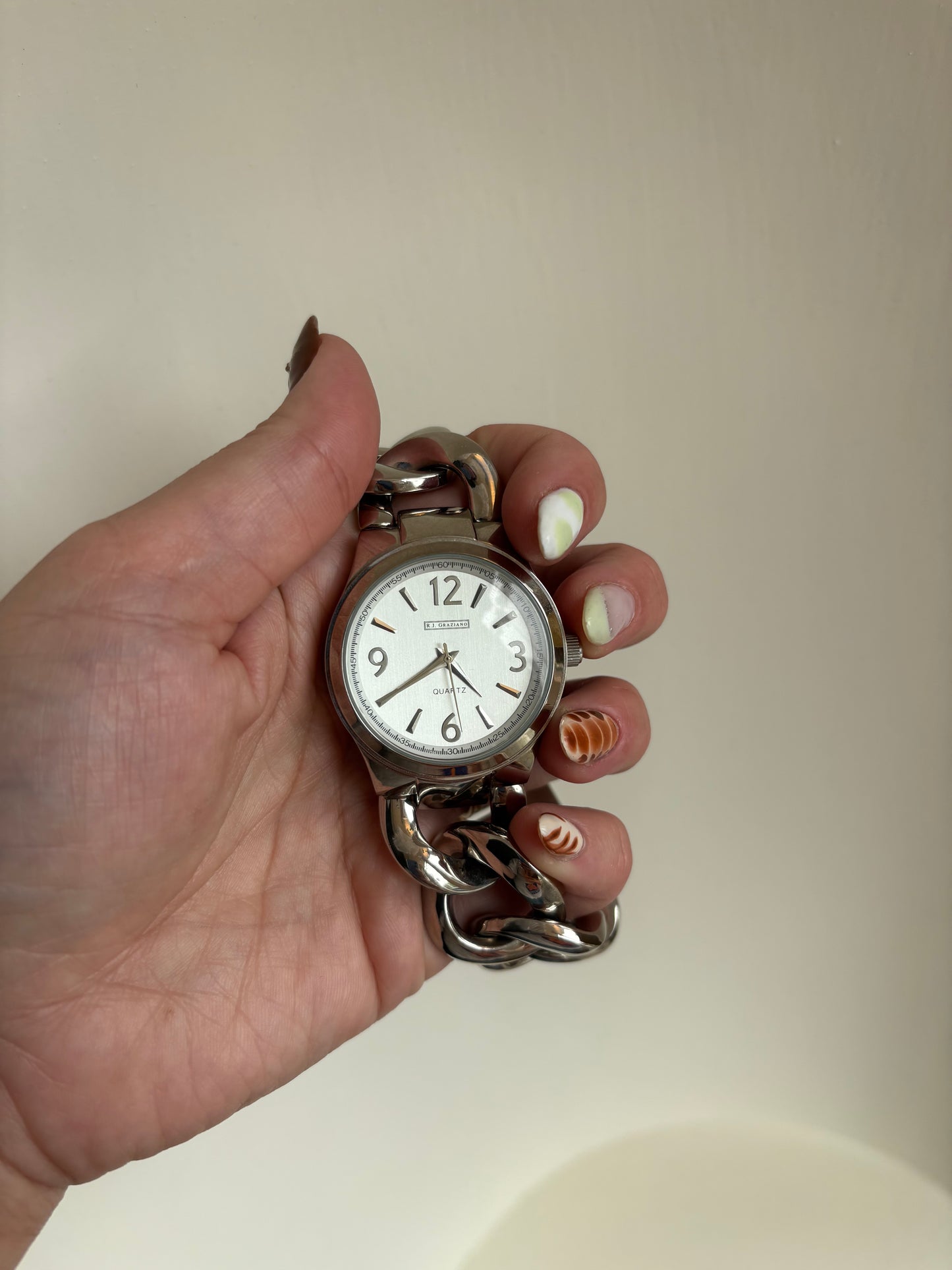 R.J Graziano Watch - Silver Base metal