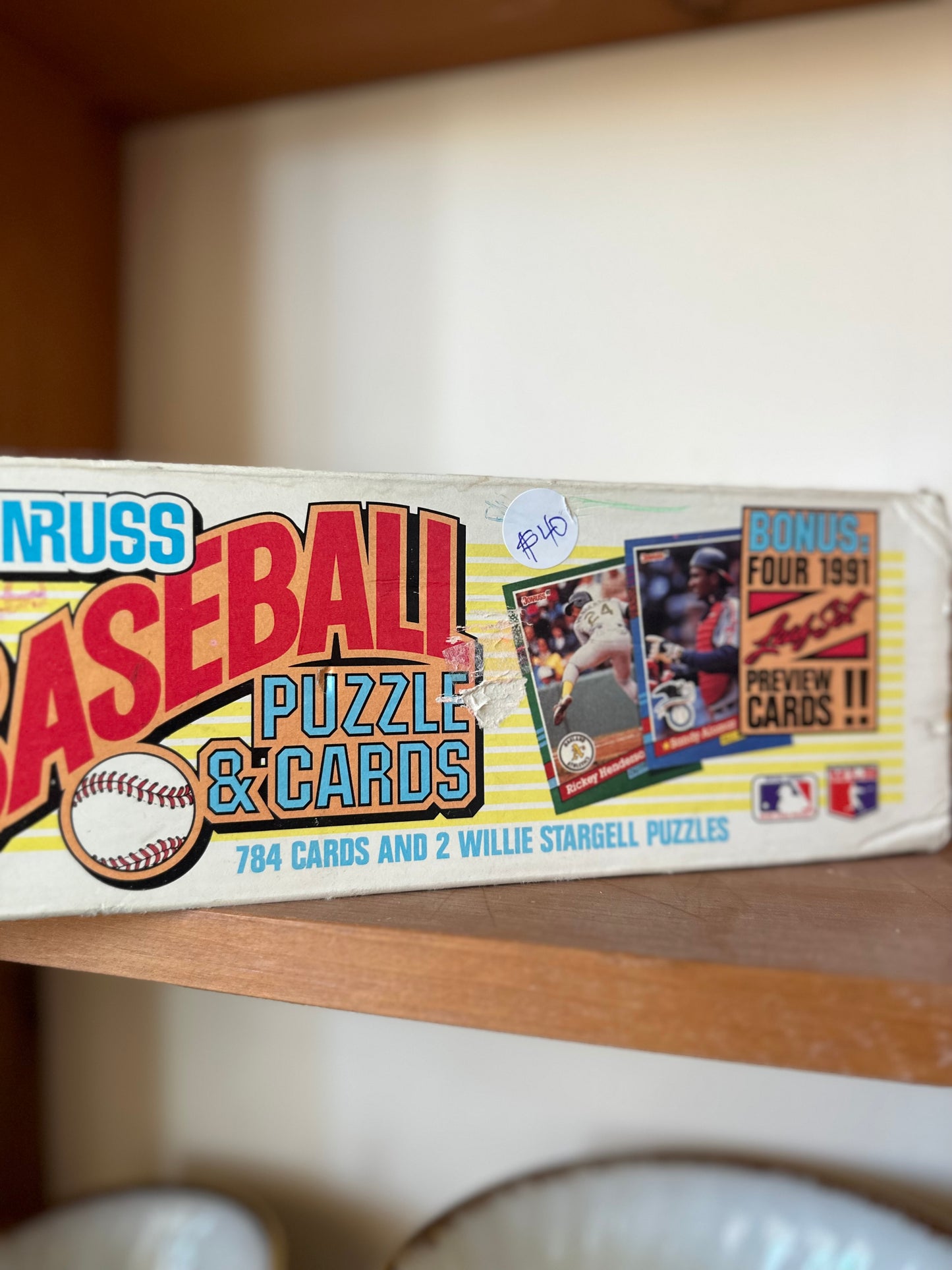 Donruss Baseball Cards & Puzzles (cards are still sealed) - Exclusive Hobby Dealer Set