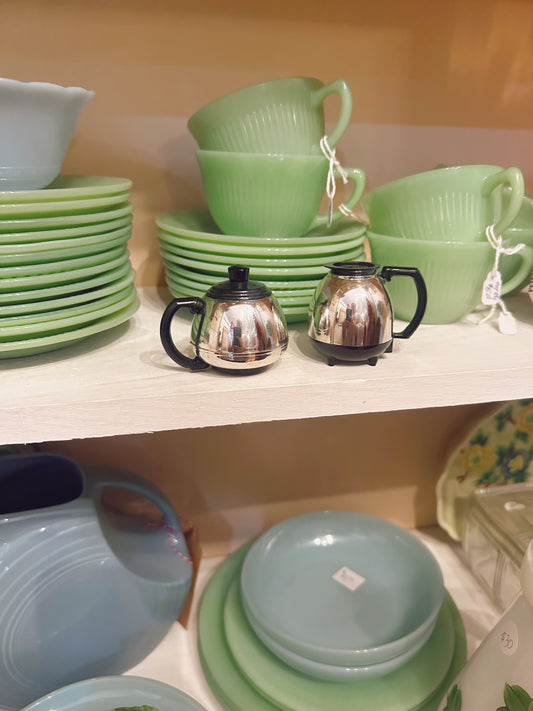 Tea and coffee salt & pepper shaker set