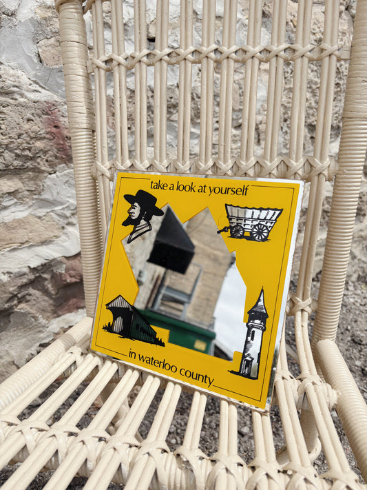 Waterloo County stand up Mirror