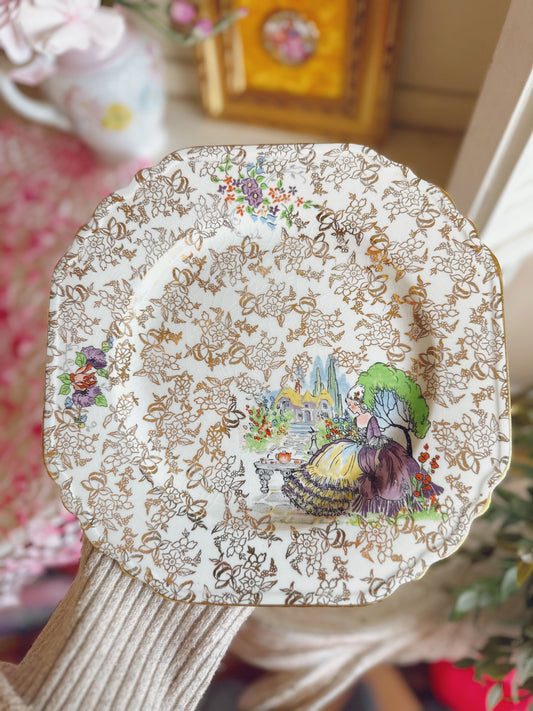 Pompadour by Lord Nelson plate