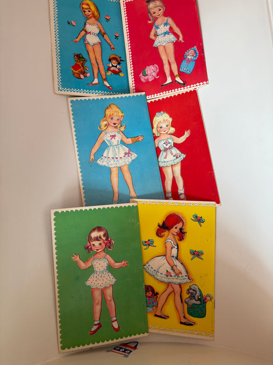 Little Miss Moppet box of cutout cards