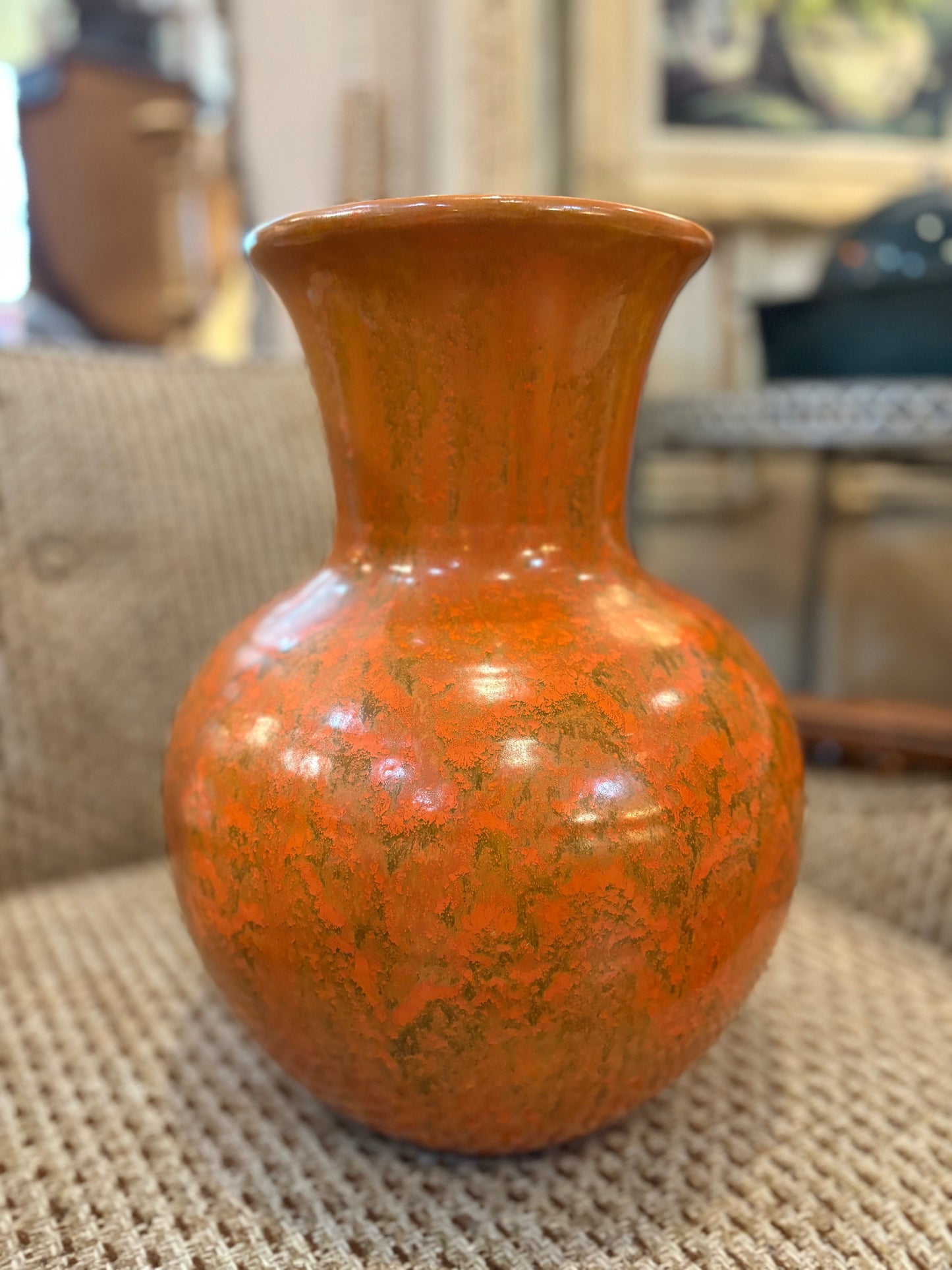 Blue Mountain Hand Thrown Pottery Vase