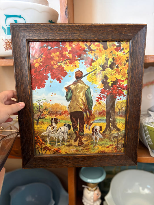 1950s A.K Bilder Framed Print