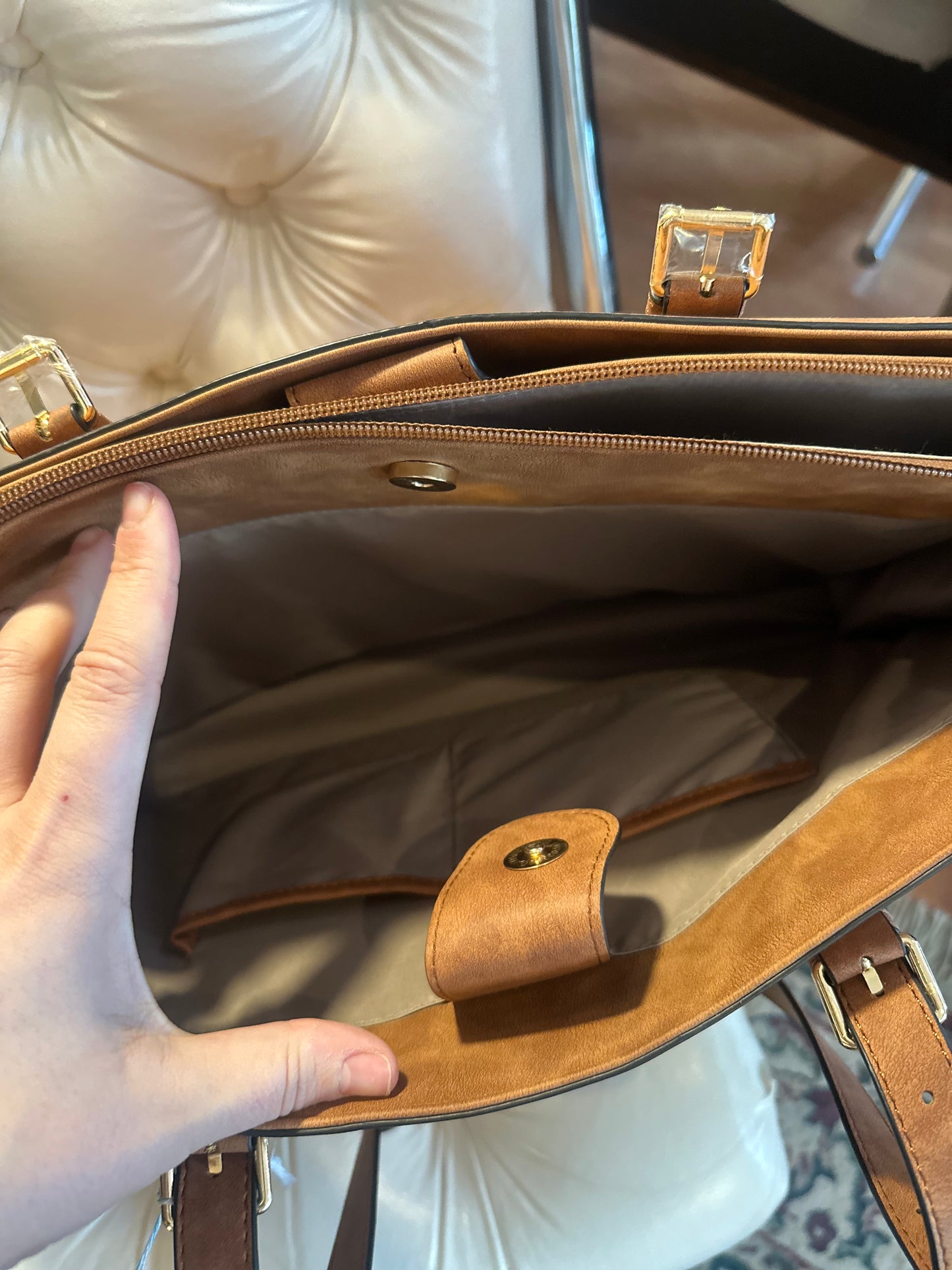 Bostanten Leather work bag