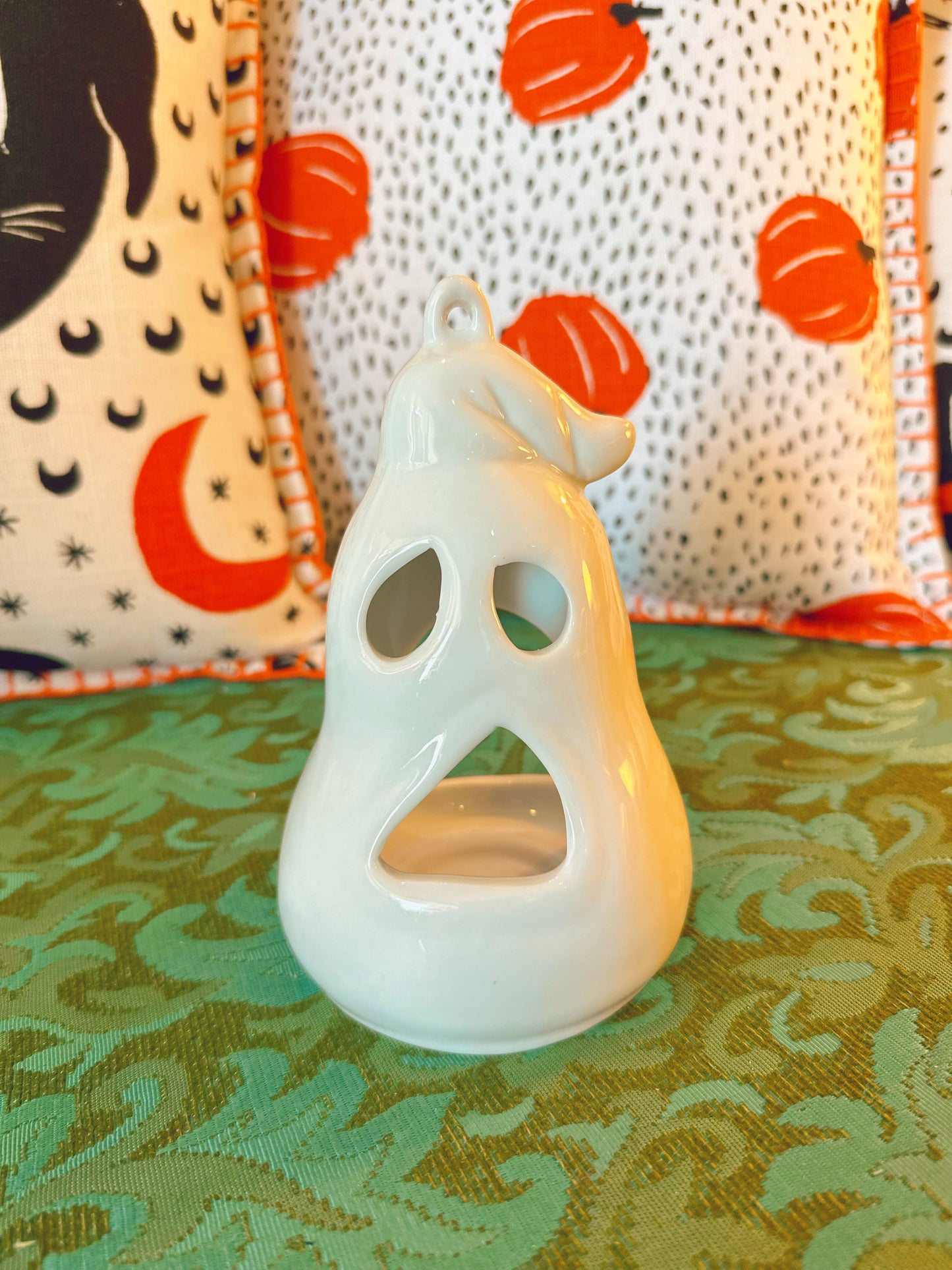 Ceramic Ghost candle holder