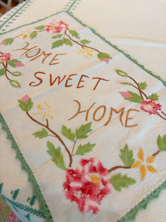 Home Sweet Home Linen Overlay