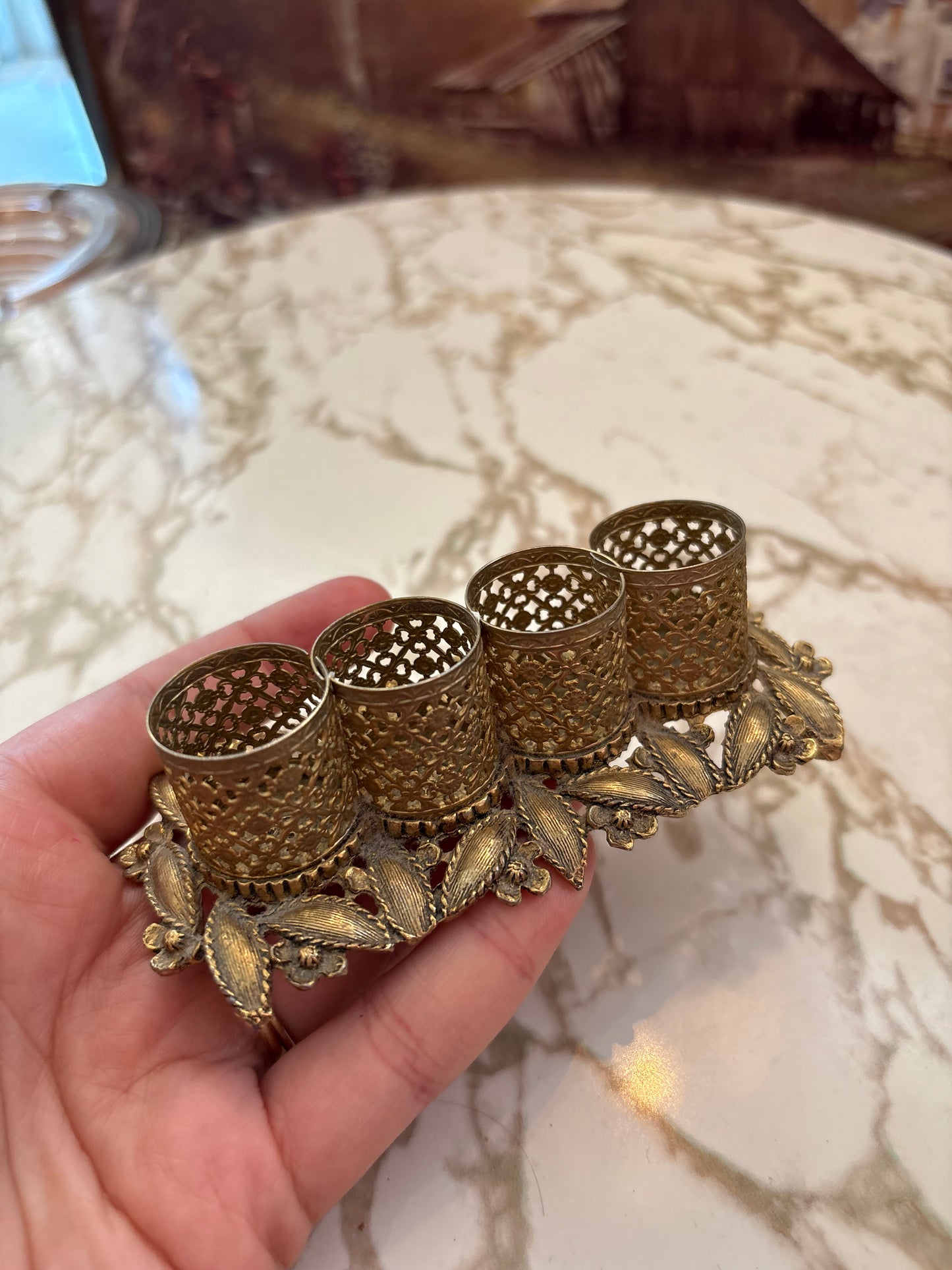 Hollywood Regency Lipstick Holder