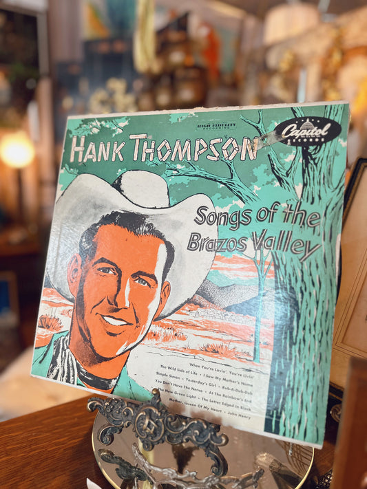 Hank Thompson - Songs of Brazos Valley Vinyl Record