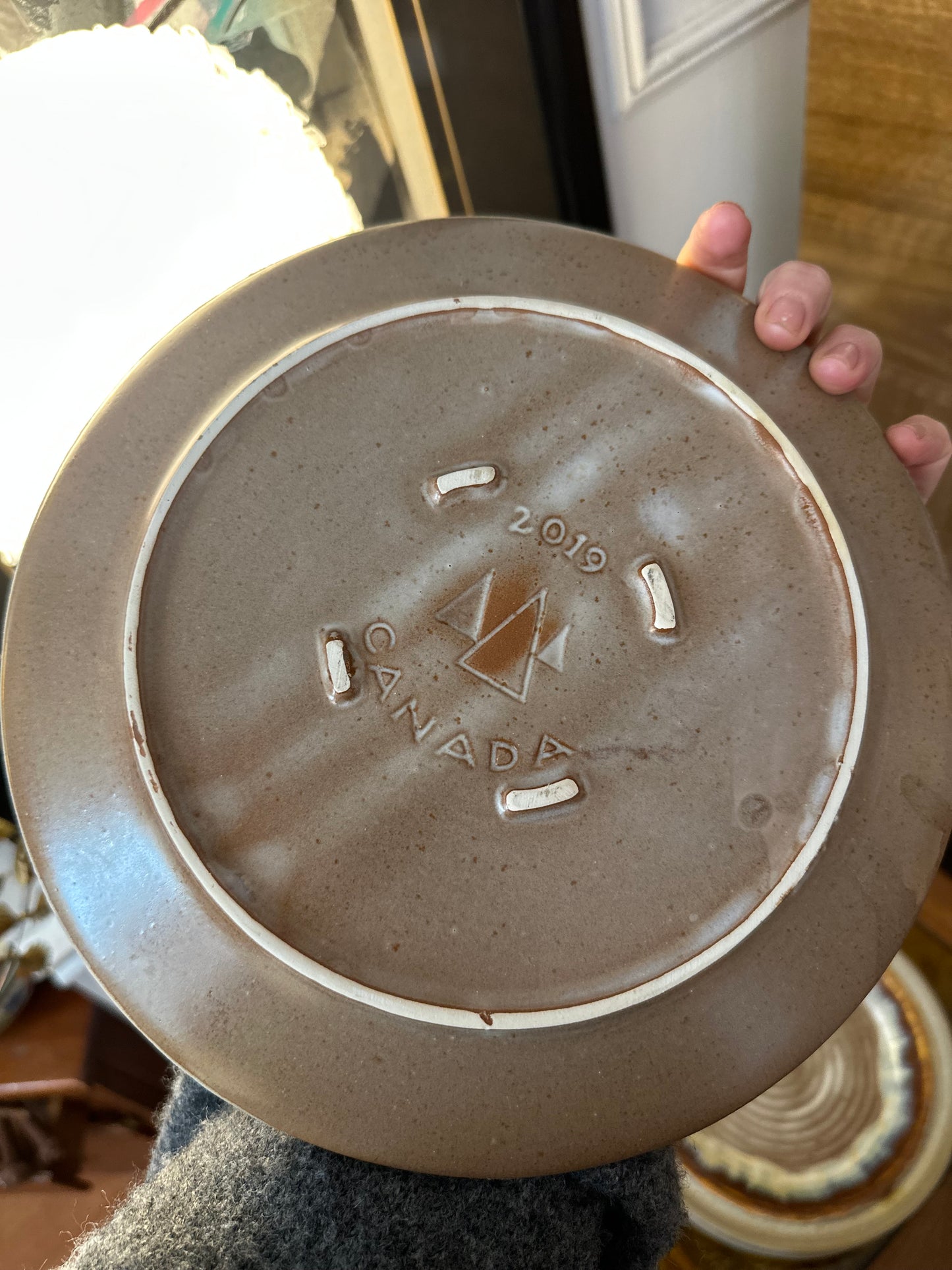 Set of 6 1970s Laurentian Pottery (item #2019) plates
