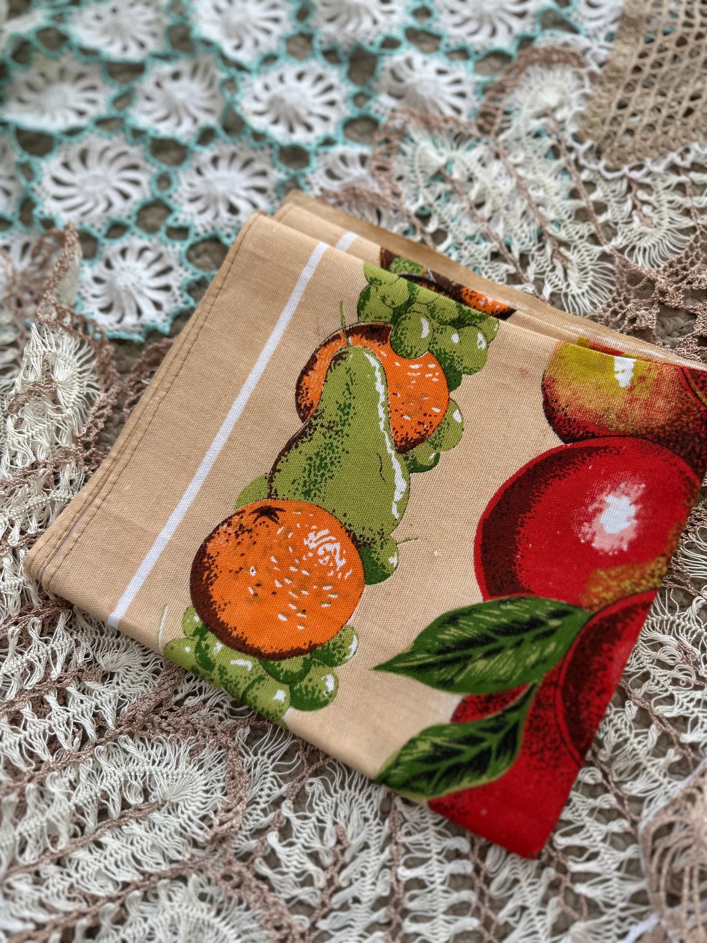 100% Cotton Kitchen Towel - fruit