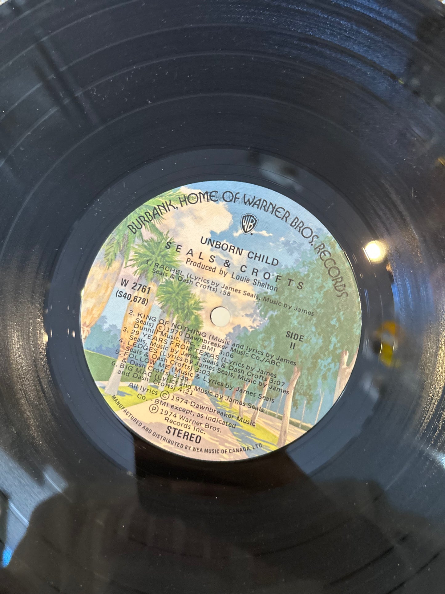 Seals & Crofts - Unborn Child Vinyl