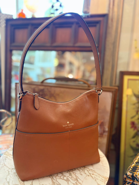 Kate Spade Brown Slouch Bag