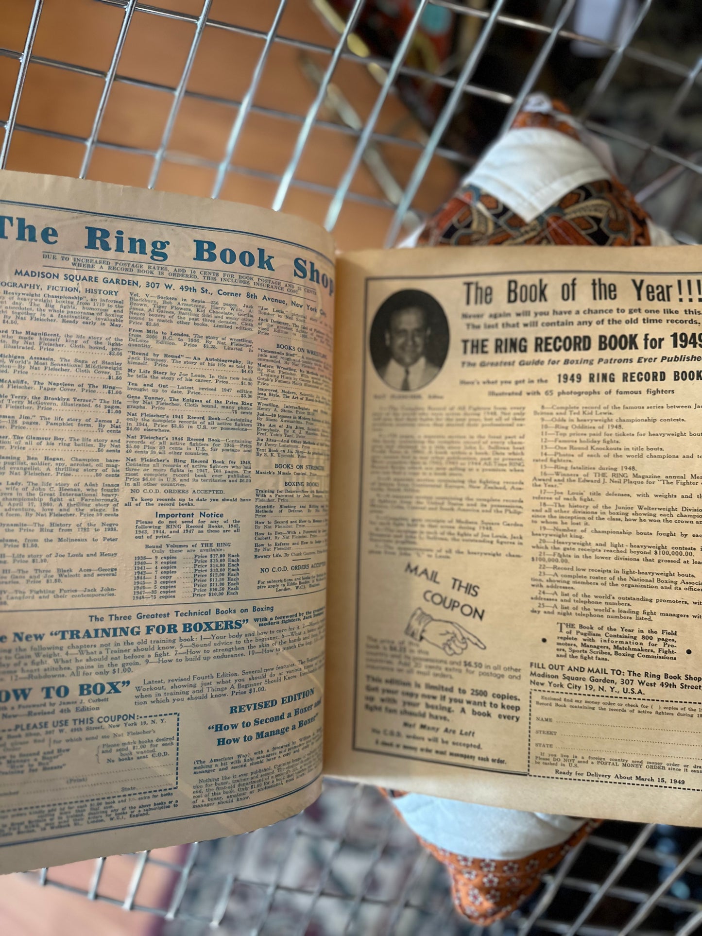 June 1949 The Ring Boxing Magazine The Heavyweight Picture