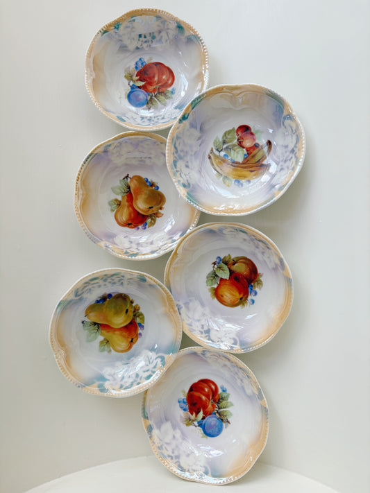 Fruit Dessert Bowls (set of 6)